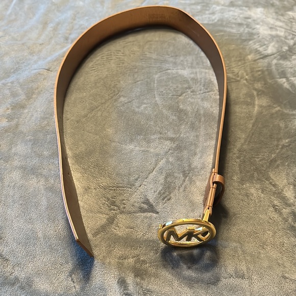 Michael Kors Gold and Brown Belt - Picture 8 of 8